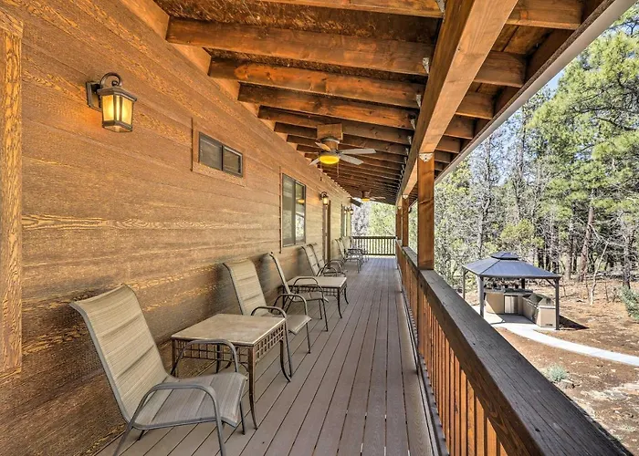3 Mi To Rainbow Lake: W/ Hot Tub & Deck * Pinetop-Lakeside
